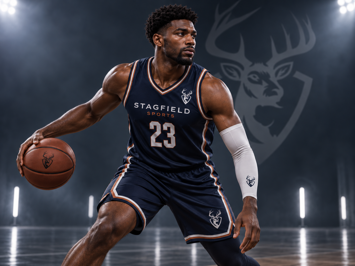 Stagfield Sports basketball uniform